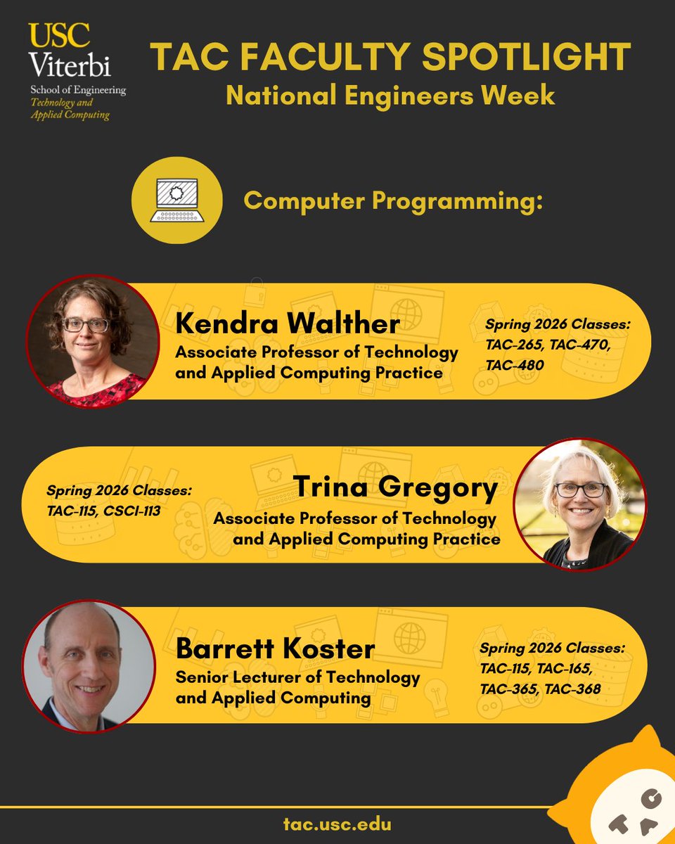 USC Technology and Computing Program (TAC) tweet media