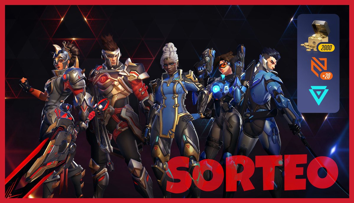 ‼️SORTEO PASE DE BATALLA DEFINITIVO TEMPORADA 1 + 2 PAQUETES INICIALES‼️

Contiene:
- Pase de batalla premium
- 20 saltos de nivel
- 2,000 monedas Overwatch
- 2 Skins legendarias (Soujurn y Emre)

#OWLATAMSorteo