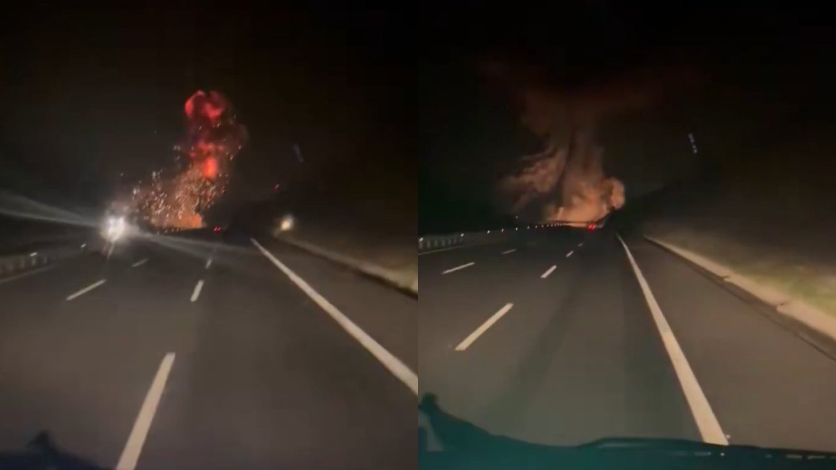 Harshav21320924's tweet image. ✈️ F-16 Crash in Turkey

▪️ A Turkish Air Force F-16 crashed near a highway
▪️ Took off from base in Balikesir Province before losing radar contact
▪️ Jet exploded on impact
▪️ Pilot killed
#Turkey #F16Crash #BreakingNews