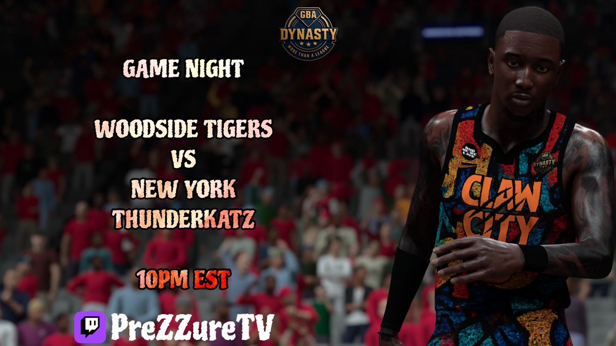 WoodsideTigers's tweet photo. Game Night! @GBAProAmLeague

Woodside Tigers vs New York ThunderKatz 10PM EST.  Stream: https://t.co/yRJmtTmRY2

#RoarSide
#ClawCity
#EyeOfTheTiger https://t.co/eIKMG1L70x