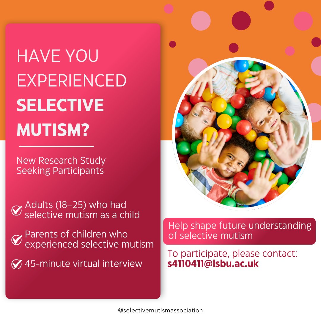 Selective Mutism Association tweet media