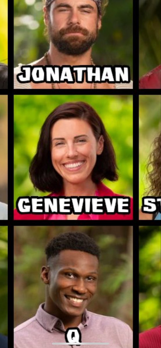 guthco1's tweet photo. No instant reaction based on vibes for Survivor 50 since it’s an all star season… so this is purely who I’m rooting for. Hoping Fat Ozzy surprises everyone and just dominates again. https://t.co/T0CzQjueza