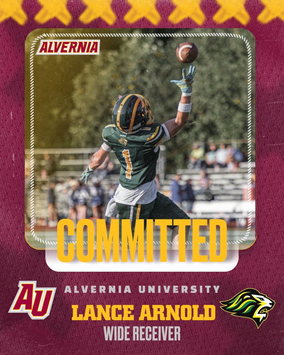 Alvernia Football tweet media