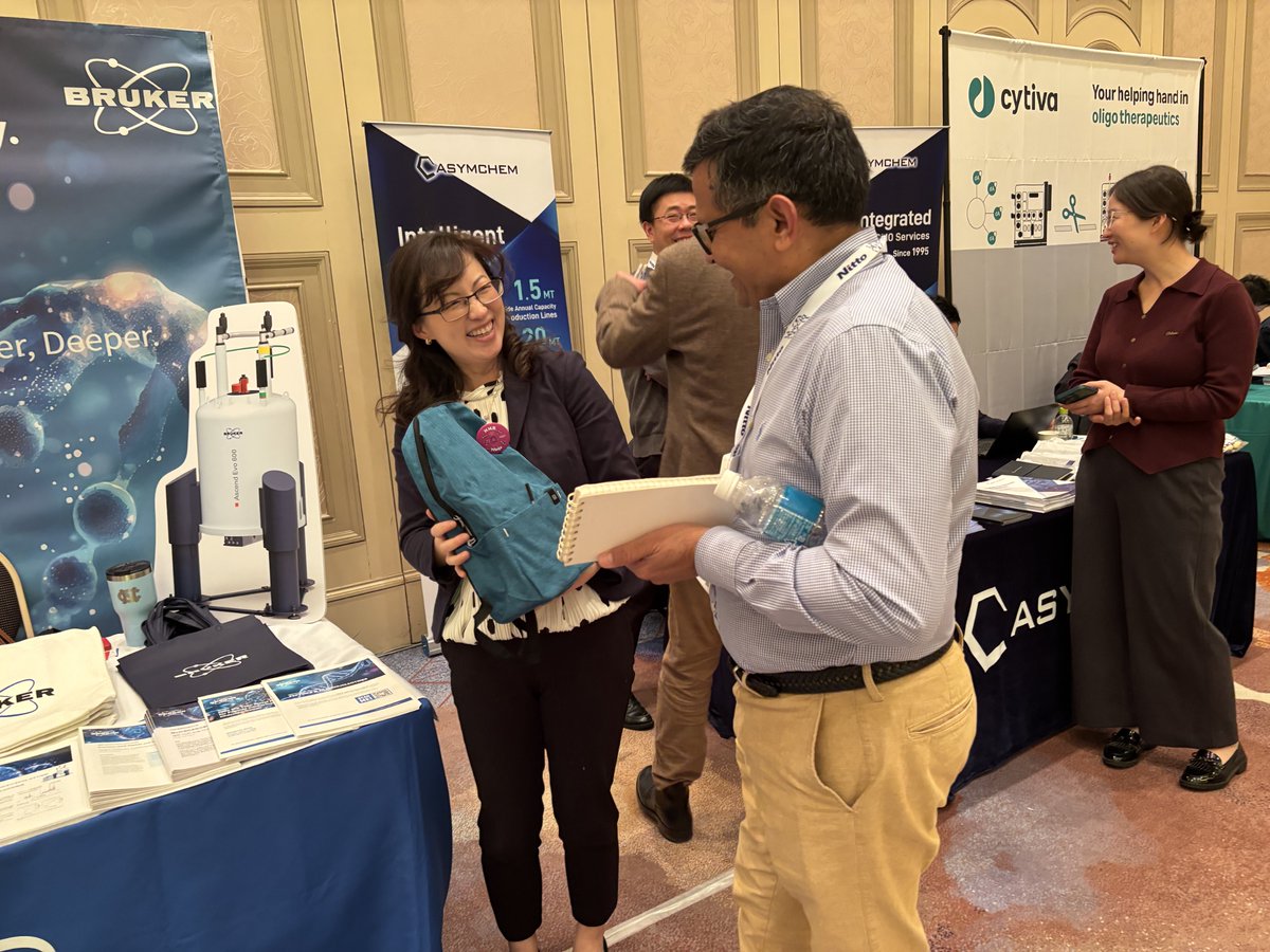 bruker's tweet image. Are you at #TIDES Asia 2026?
Don't miss Shubhadra Pillay's “Unlocking the Structural Complexity of TIDES with Advanced NMR Spectroscopy” on February 26th at 2:15 pm.
Don't forget to come by our booth 9!

Learn more: goto.bruker.com/4tQ24wB

@TIDESInforma

#TIDESAsia #NMR #Pharma