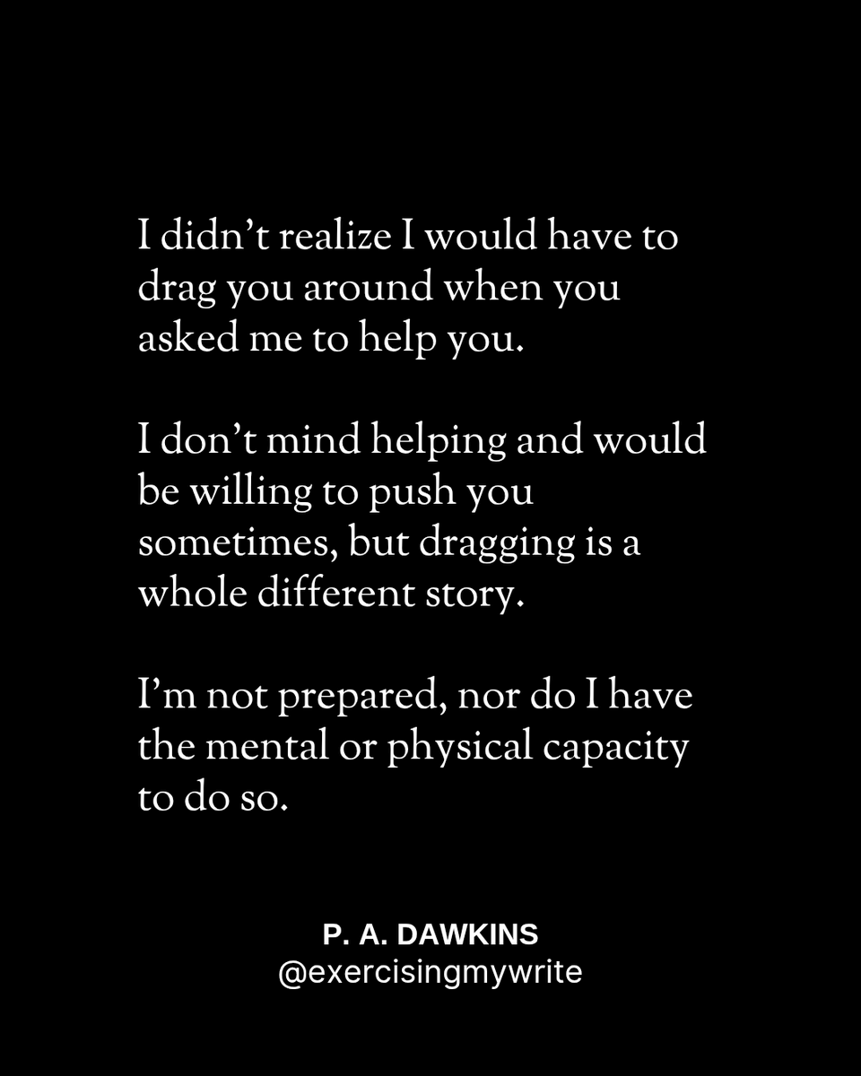 ExerciseMyWrite's tweet photo. You're too heavy for me to drag around.

#Godfirst
#padawkins 
#exercisingmywrite 
#seedsfortheseasons 
#burden https://t.co/u7Cpg2YKiw