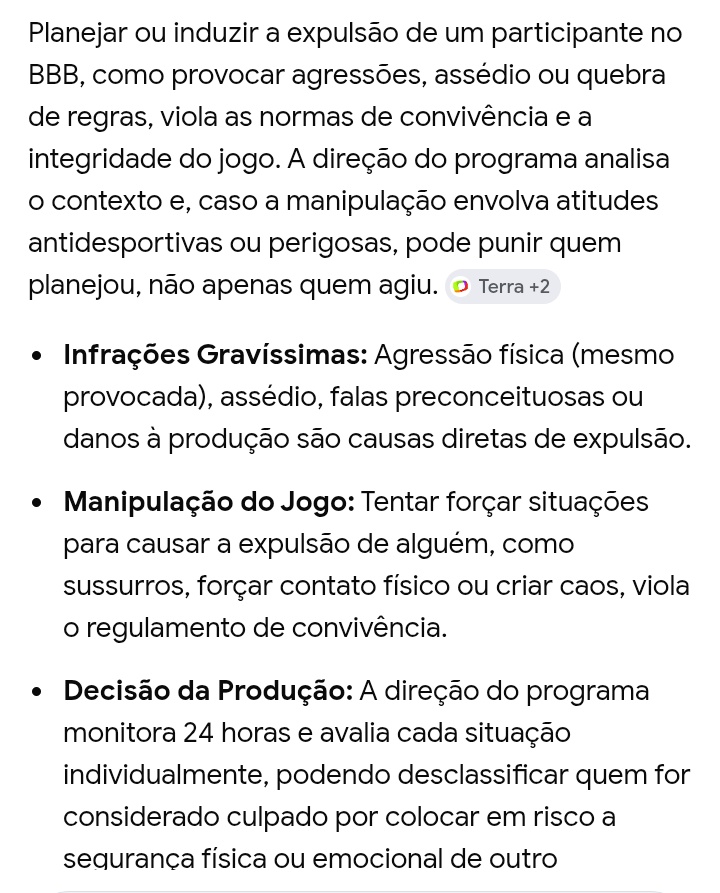 Babu VERBALIZOU que o objetivo é cavar a expulsão da ana e da milena, ELE VERBALIZOU! 

NÃO É POSSÍVEL que o <a href="/tadeuschmidt/">Tadeu Schmidt</a>  <a href="/bbb/">Big Brother Brasil</a> <a href="/tvglobo/">TV Globo 📺</a> <a href="/globoplay/">globoplay</a>  <a href="/NIVEABRASIL/">#NIVEAnoBBB</a>  não vai entrar ao vivo e informar que isso é CONTRA AS REGRAS! Pq isso é jogo sujo! #BBB26
