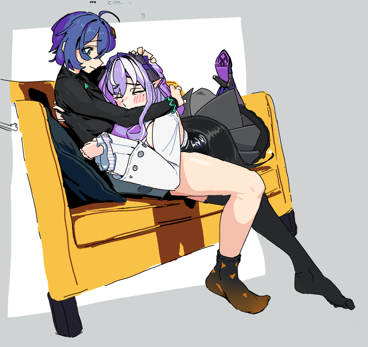 glasses_2d's tweet photo. belle zenless and vivian zone on drawpile https://t.co/J1hmwVe9cY