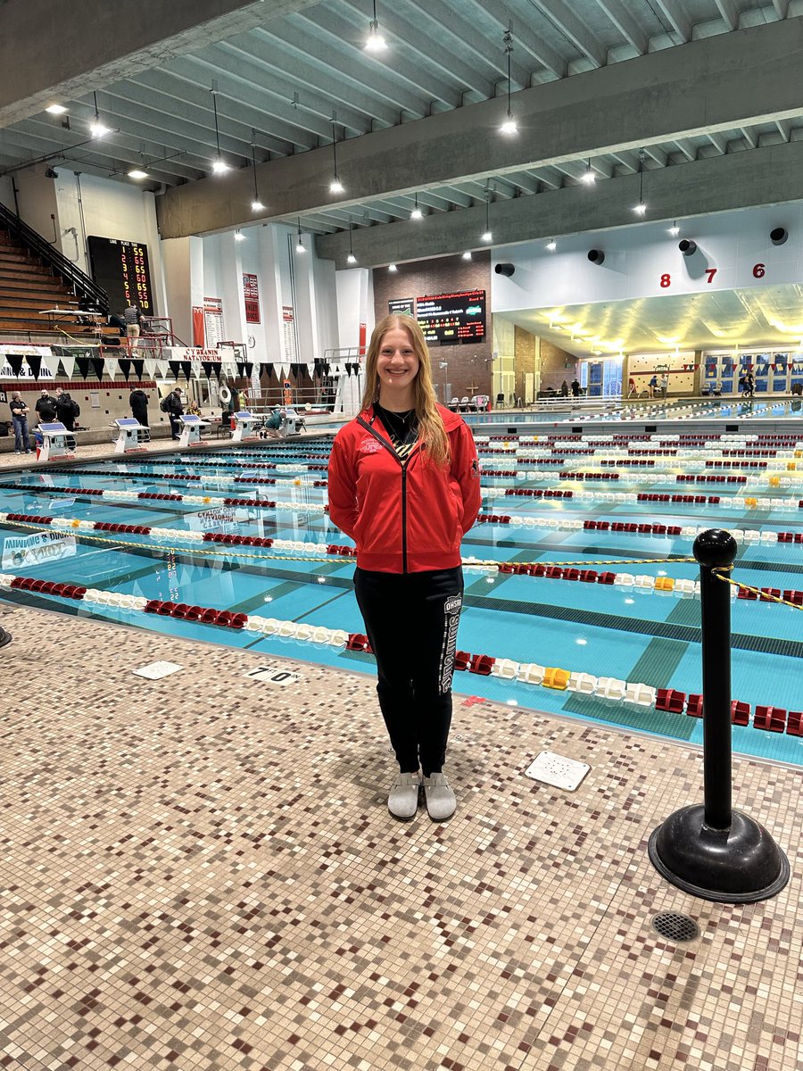 RoughRidersKENT's tweet photo. Congrats to Rough Rider senior Kate Ennemoser on her 30th place finish at the 2026 OHSAA State Swimming &amp; Diving Championships (D1)!

Proud of the way you represented Theodore Roosevelt High School on the biggest stage. 👏

#KentRiderPride https://t.co/ATIhFKXRS1