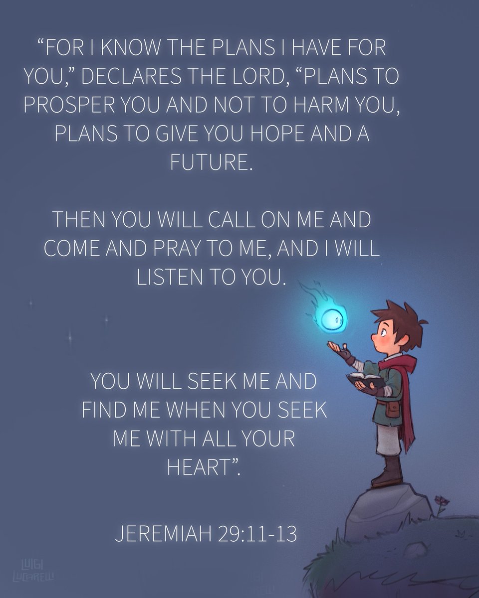 Jeremiah 29:11-13 🙏