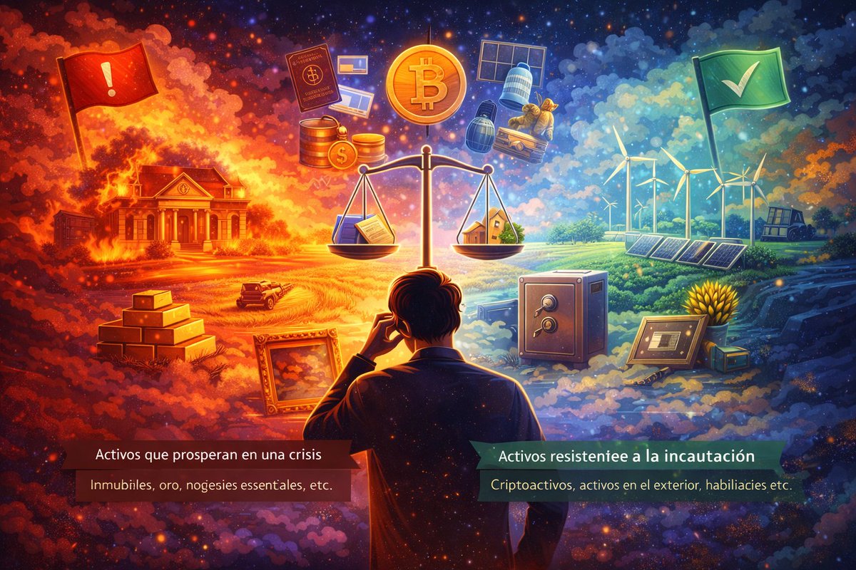 Bio_Secoya's tweet photo. En una crisis el valor no desaparece: se redistribuye.
Los activos que sobreviven combinan refugio, movilidad y resistencia a la incautación.
La desigualdad también se juega en qué tipo de activos tienes, no solo en cuánto ganas.
https://t.co/2stfyhe8j3
https://t.co/zI2MGbpSBG https://t.co/sGdnhhAeCX