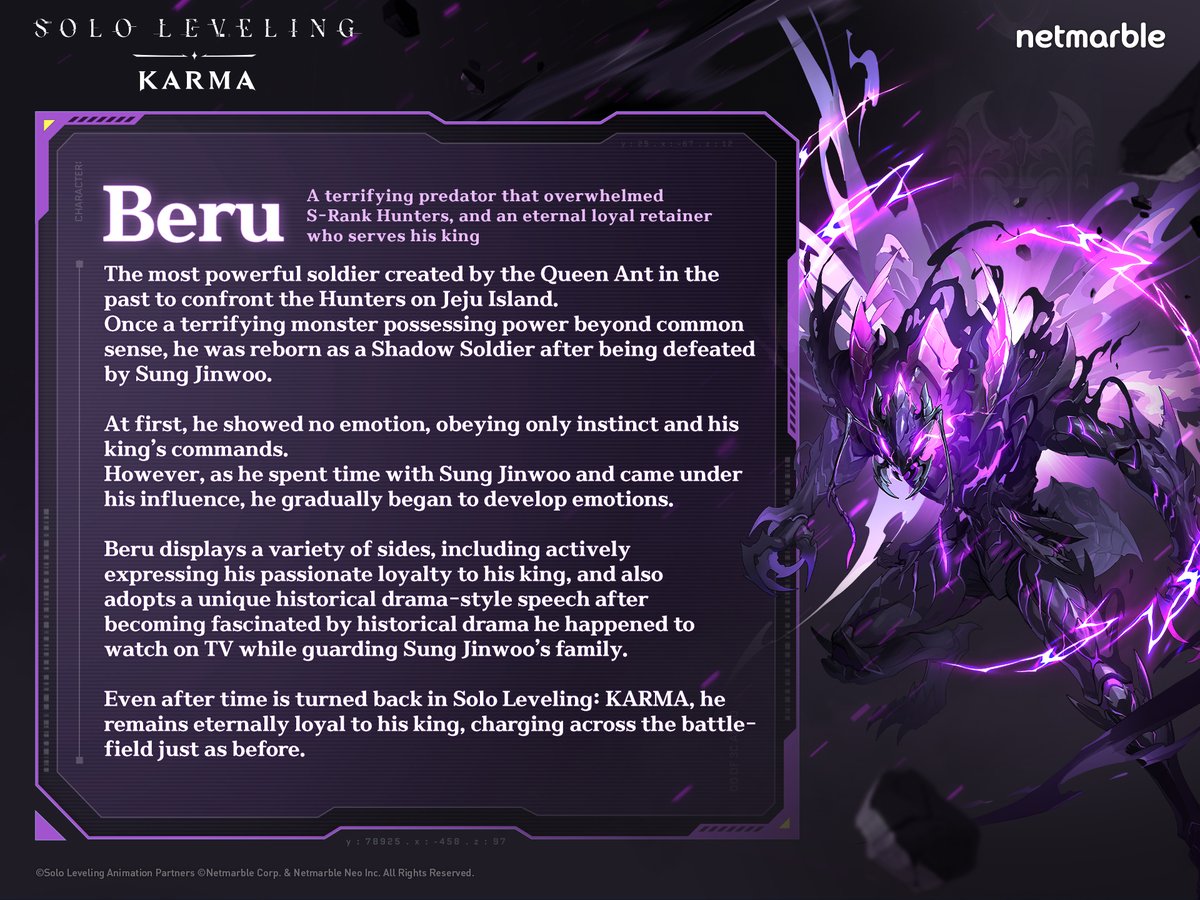 Solo Leveling: KARMA | OFFICIAL tweet media