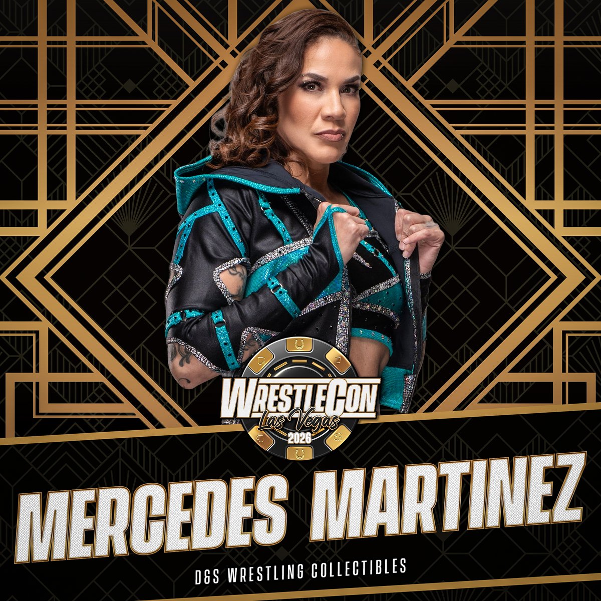 wrestlecon's tweet image. Mercedes Martinez will be at Wrestlecon on Friday and Saturday.

#LASTRUN #25YearsStrong 

Preorders available at:
paypal.com/ncp/payment/CW…