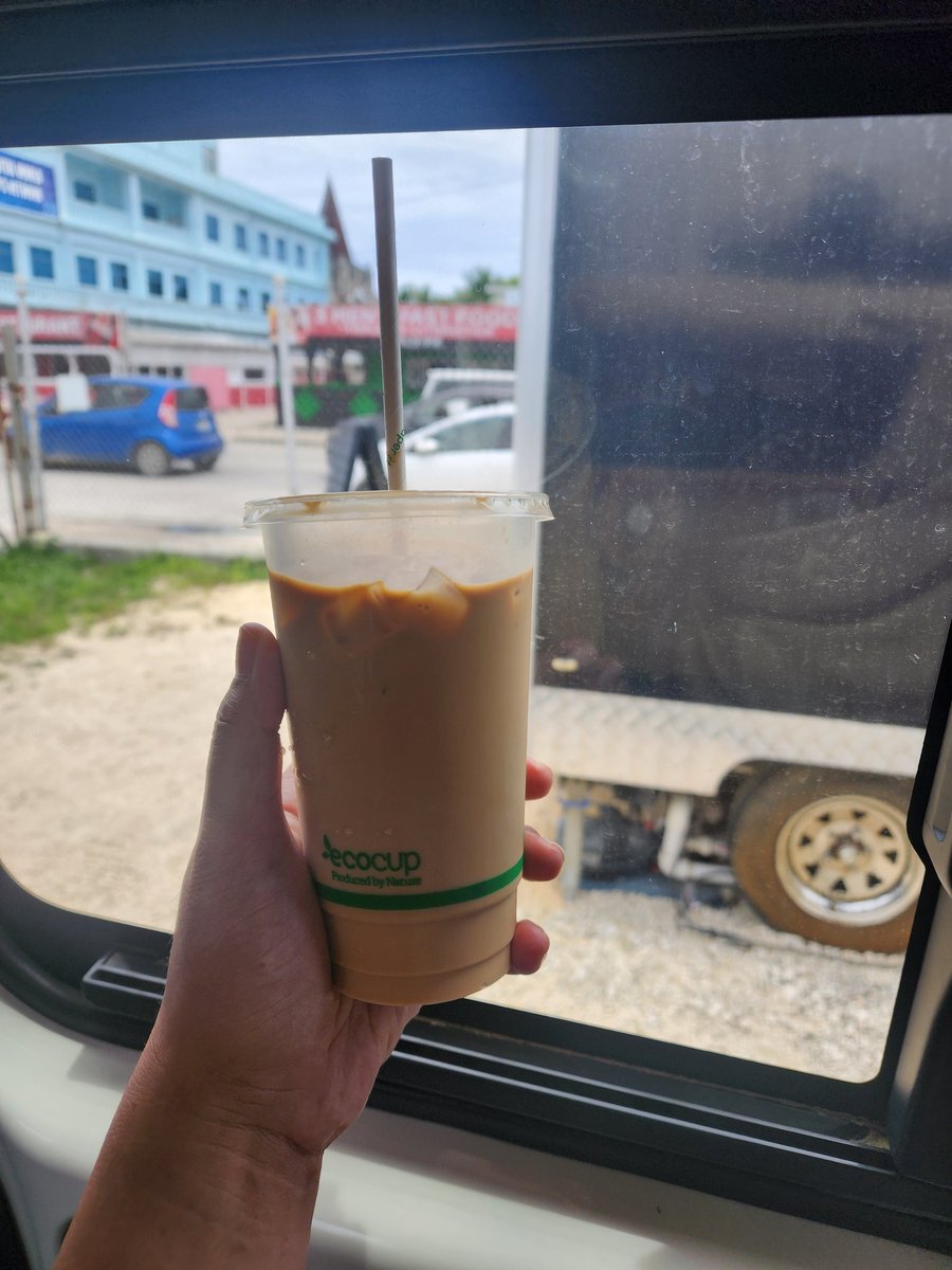 A yummy Weta ice latte after our International Women's Day service at our Anglican Church, St. Paul's Cathedral 🙌🇹🇴🙏🏼