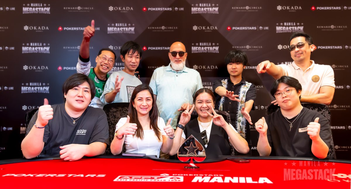 マニラ】Manila Megastack 24 #4 ₱6,000 Deepstack Hyper Turbo 優勝