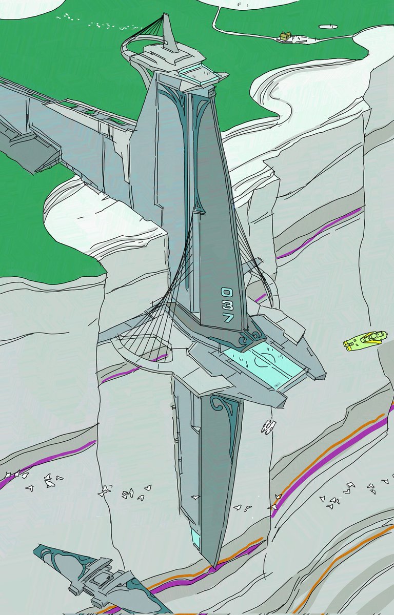 markzhangart's tweet photo. Creating places I would travel to https://t.co/9bLNfv9d1S