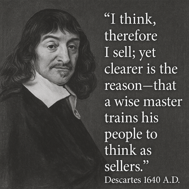 TMaustralia's tweet image. Be like history’s greatest minds—recognise the power of sales training. Let us deliver Opportunity Selling to your team to boost sales, profits &amp;amp; customer loyalty. 🎯 Watch: youtube.com/watch?v=XeWHfT… DM us for info #Sales #SalesTraining #AI #Parody