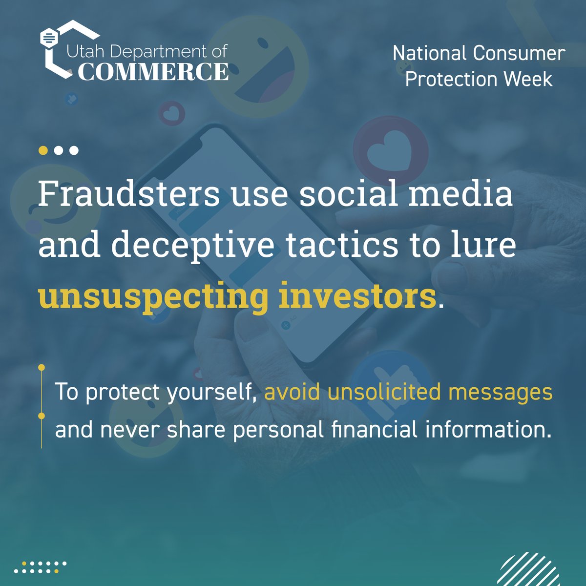 Utah Department of Commerce tweet media