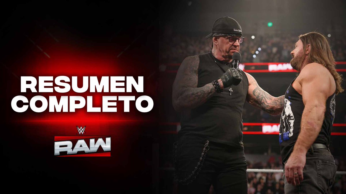 wweespanol's tweet image. Undertaker llegó para anunciar que AJ Styles ingresará al Salón de la Fama de WWE, Raquel Rodríguez y Jey Uso clasificaron para la Cámara de Eliminación, Liv Morgan eligió a la Campeona Mundial  Stephanie Vaquer para WrestleMania, ¡y mucho más!

👉 youtu.be/XTbl1ifXplI 👈