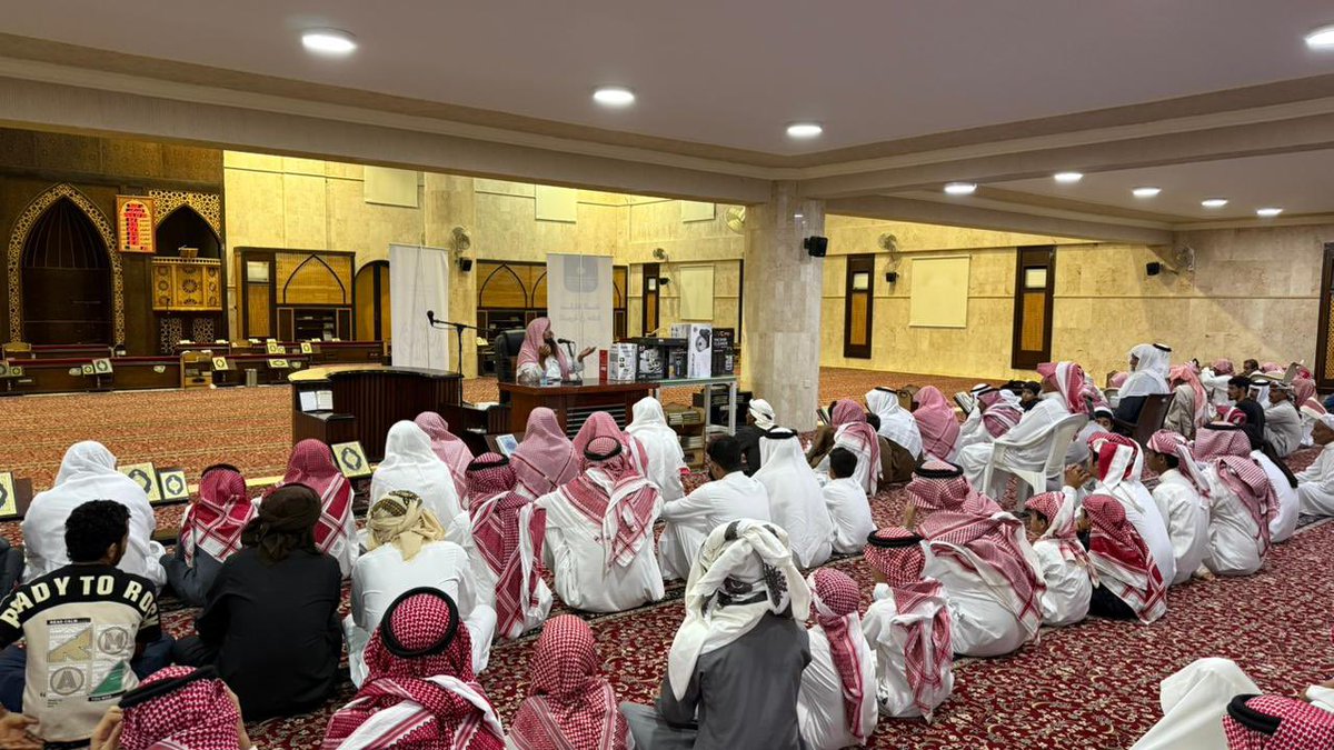 rhyme_dawah's tweet photo. جانب من كلمة فضيلة الشيخ/ عبد الله الخثعمي بعد صلاة التراويح في جامع الرايم. https://t.co/u3AvTSZT6n
