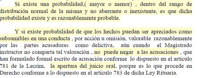 Andres_Boix's tweet photo. Extracto del razonamiento de la mitiquísima sección cuarta donde justifican que hay que abrir juicio oral a Oltra. 

La brigada tuitera de jueces embozados y su fuego graneado mediático (la ser, la sexta, eldiario…), recordemos, nos dijeron durante meses que todo era normal. https://t.co/5rZ6Az4vV6