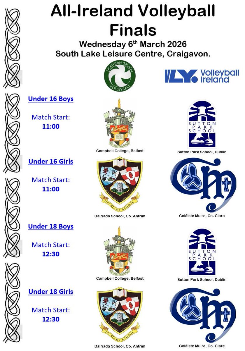 ccbvolleyball's tweet photo. Just over a week to go... https://t.co/MR4g1khfiu