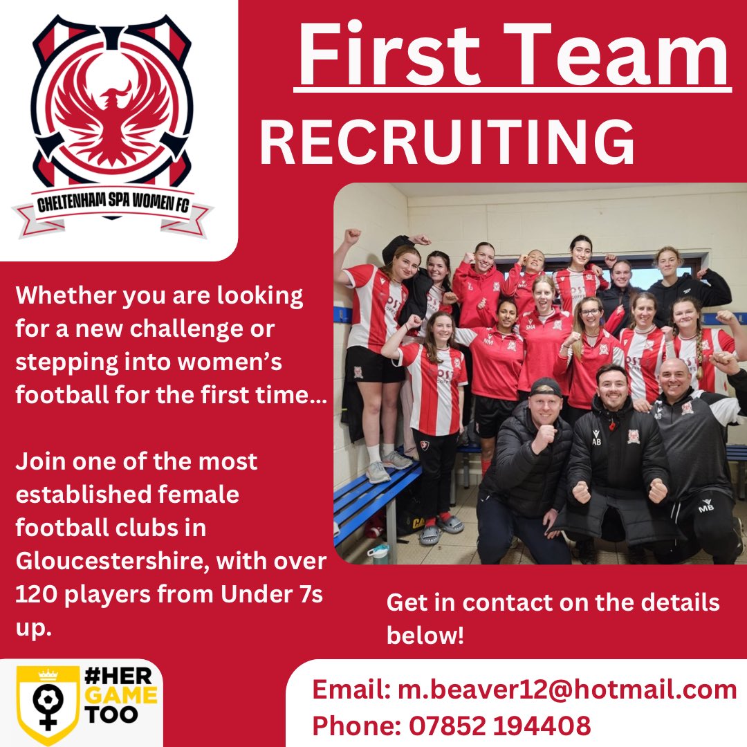 Cheltenham Spa Women FC tweet media
