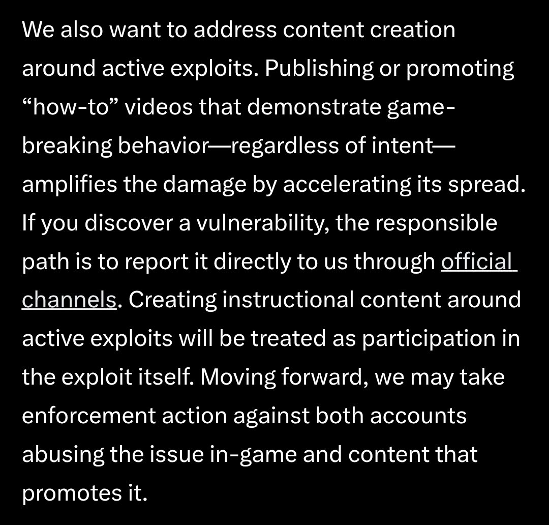 🚨 BREAKING: Apex Legends is cracking down on exploit tutorials. Respawn just announced that creating "how-to" videos for game-breaking bugs will now be treated as participating in the exploit itself. Bans are coming for BOTH creators and abusers. Thoughts on this? 👇