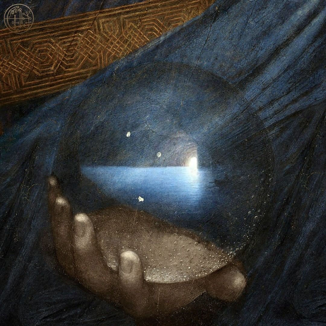 Detail of “Salvator Mundi”

(Original piece attributed to Leonardo da Vinci c.1500)