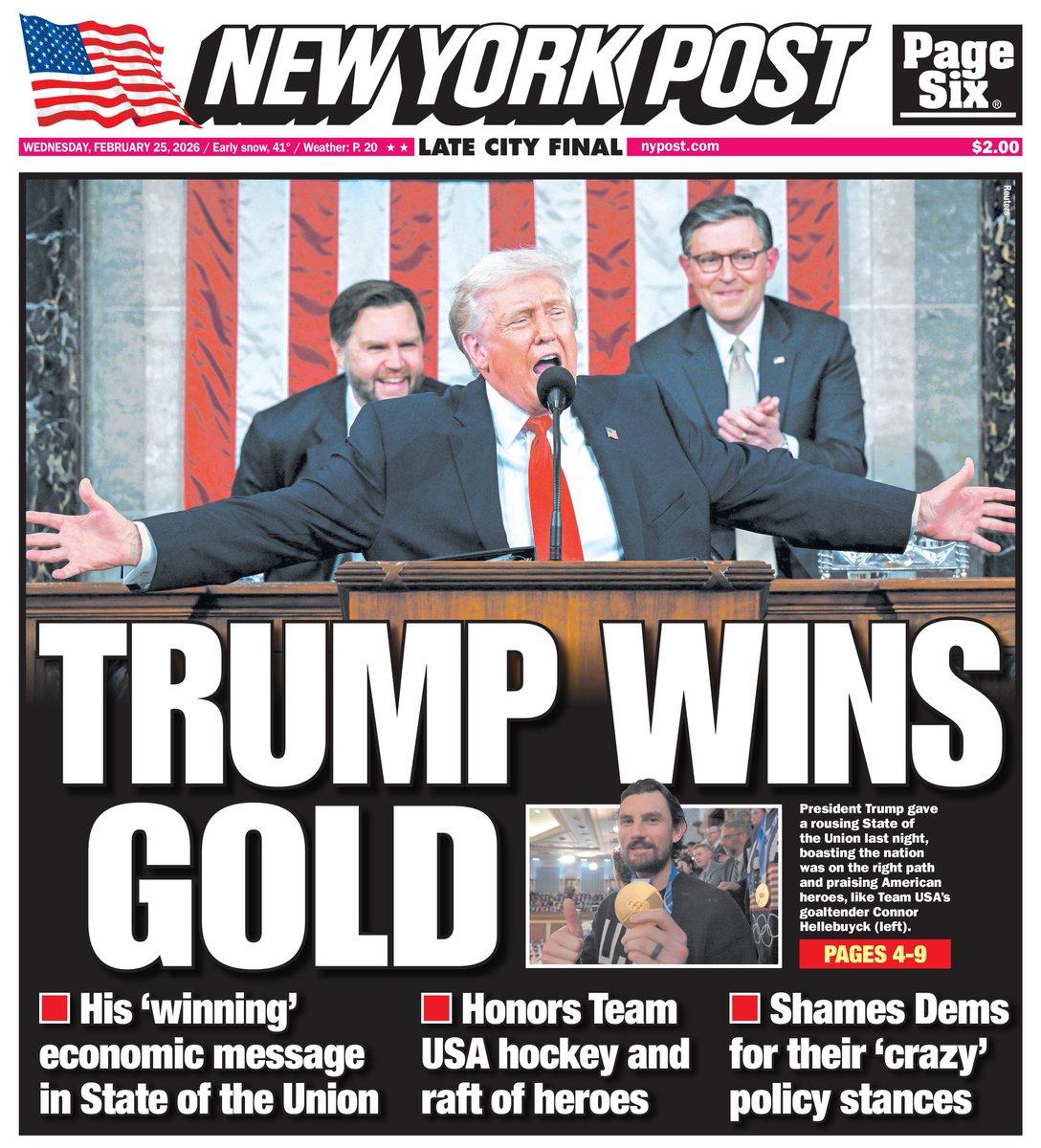 TRUMP WINS GOLD! 🇺🇸🥇