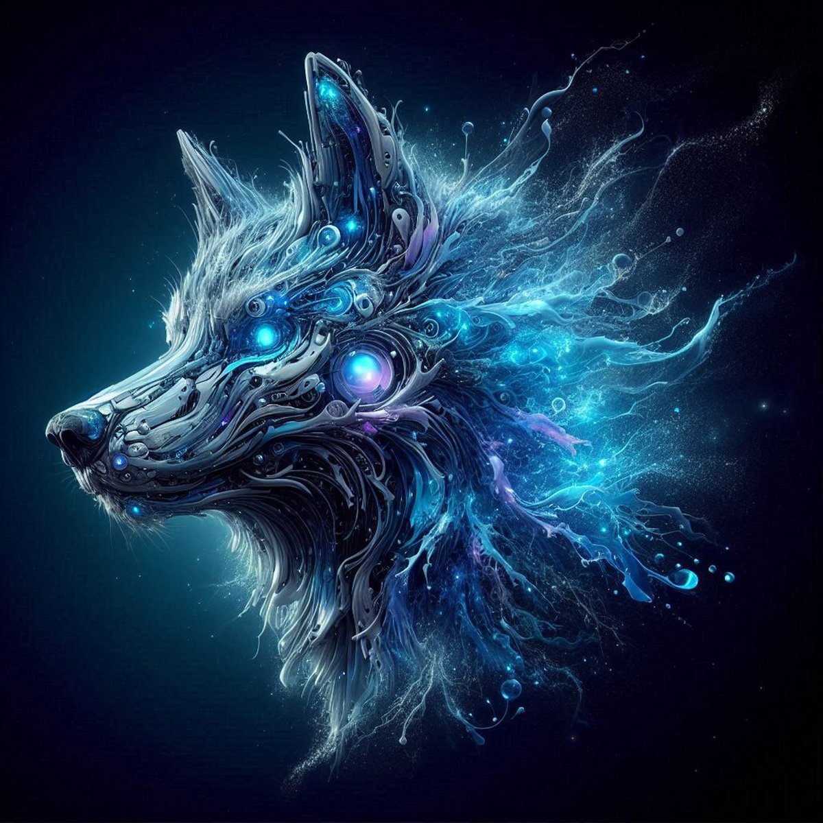 Josephhversenft's tweet photo. Species: Wolf
Color Protocol: Blue-Purple Transition
Name: Dimension Howl
Characteristic: Its howl reverberates through different dimensions of the universe.

Item url: https://t.co/t0SQgSR817

#NFTCommunity #AIart #Web3Community #NFTCollections #CryptoInvesting  #digitalart https://t.co/my1b1vhfUK