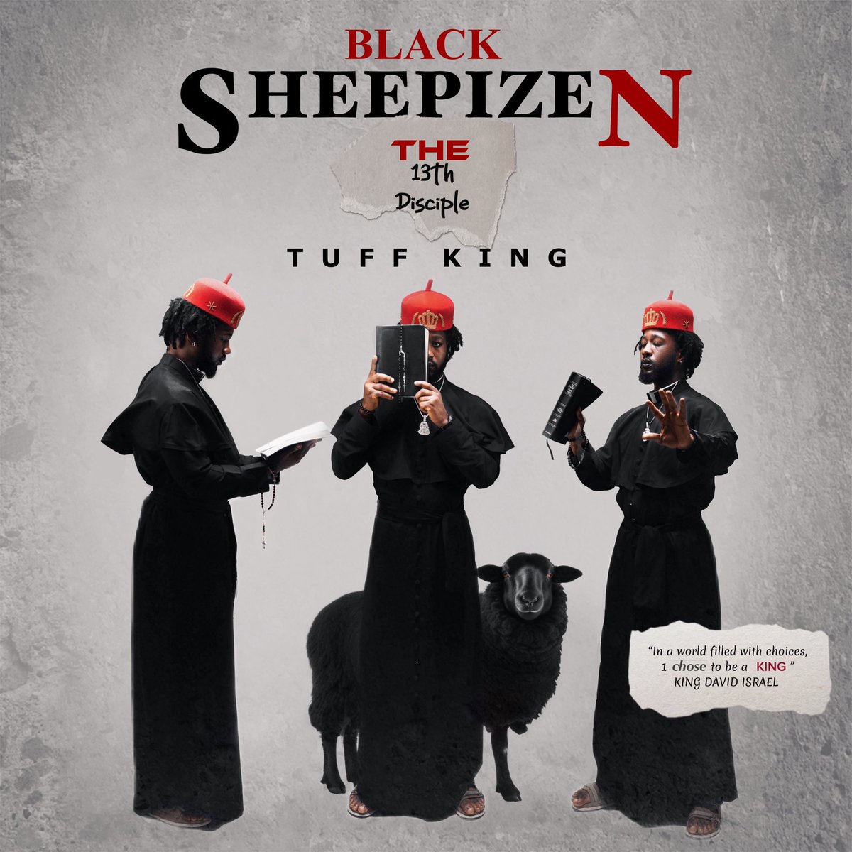 🚨 TUFF KING's "BLACK SHEEPIZEN (THE 13TH DISCIPLE)" rises to #2 on the NG Apple Top Albums Chart 🔥