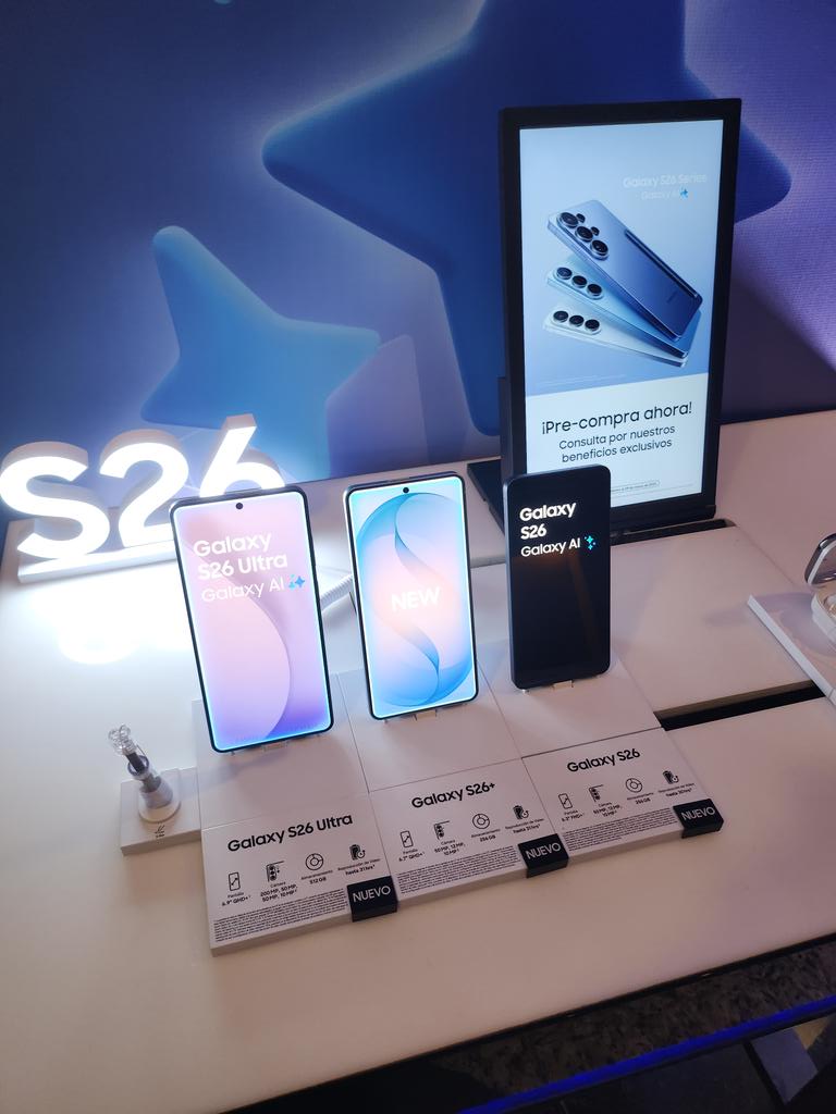SplashByte's tweet photo. 📱 Los Galaxy S26 series ya están en El Salvador 🇸🇻.

Este día estuvimos en la presentación local de los nuevos teléfonos de Samsung presentados en el Galaxy Unpacked.

Pudimos probarlos y te contamos nuestra experiencia con estos nuevo equipos de @samsunglatin

#galaxyunpacked https://t.co/wS34fKaDat