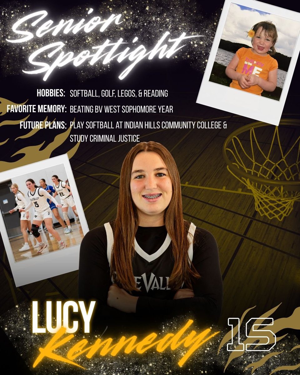 BVHSGirlsHoops's tweet photo. Next up on our Senior spotlight !!! 🔦 is Lucy Kennedy.  Thank you Lucy for all you have done for the girls basketball program over last 4 years. We love and appreciate you!! 

#seniorspotlight #seniornight #ladytigers #theoriginal https://t.co/Dyjm7ptcII