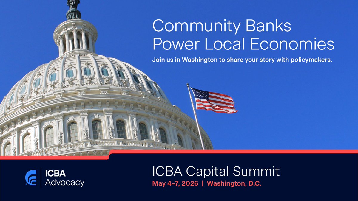 Independent Community Bankers of America tweet media