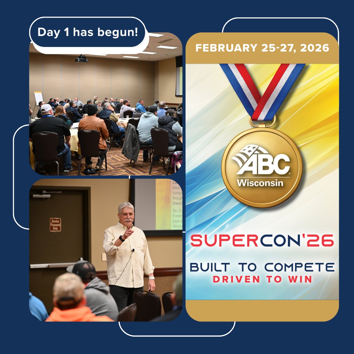 Pre-Conference sessions are busy, and we're looking forward to seeing more members tonight! If you haven't registered- there is still time to join us for our best and largest safety, leadership and networking event of the year![web.cvent.com/event/c607493b…](web.cvent.com/event/c607493b…)