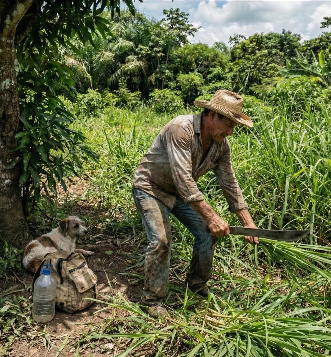 La tierra no solo se domina con cercas, se conquista cada día con el filo de la voluntad manteniendo limpio el camino para que la abundancia crezca sin obstáculos bajo el sol inclemente de nuestra patria.

<a href="/jflafaurie/">José Félix Lafaurie</a> 
<a href="/Fedegan/">FEDEGAN</a> 
<a href="/ContGanadero/">CONtexto Ganadero</a> 
<a href="/pl_pasto/">Pasto_Pasión Ganadera</a>

#ConstruyendoGanadería