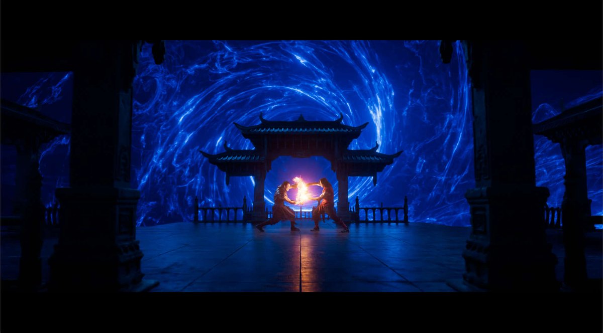 ArtofVFX's tweet photo. The fight for Earthrealm reaches a new level in the explosive new trailer for #MortalKombatII. The #VFX are made by @rspvfx @framestore #studioblackbird #SlateVFX @dneg #FutureAssociate https://t.co/kxzf7gWgaE https://t.co/bN1rPpy7n0