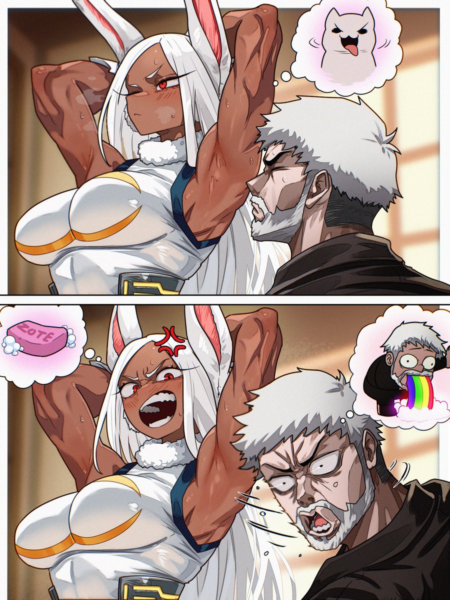 Ni modo... me toca 🙏👃🐇
Comision por <a href="/Nilcram2000/">nilcram</a> ✨✨

#Mirko #myherocademia #MHA #BNHAfanart #oc