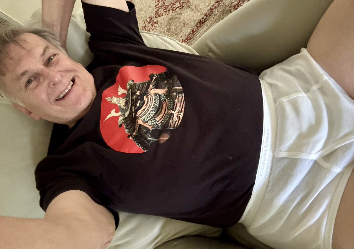 Robertski30's tweet photo. Fiddling with my dick in my full rise Calvin tighty whities. https://t.co/YfYbae920I