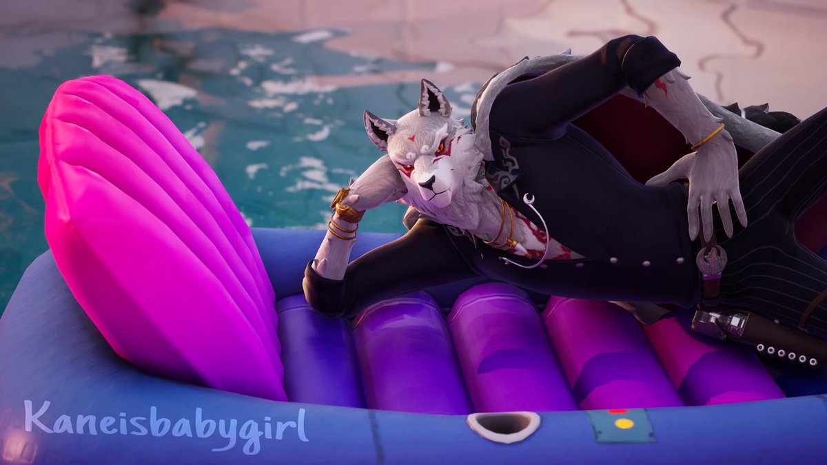This is what Fletcher Kane has been up to after Lawless. Lots of well deserved relaxation, and future scheming. #fortography #fortnite #fletcherkane #furry #wewantmorefletcherkane