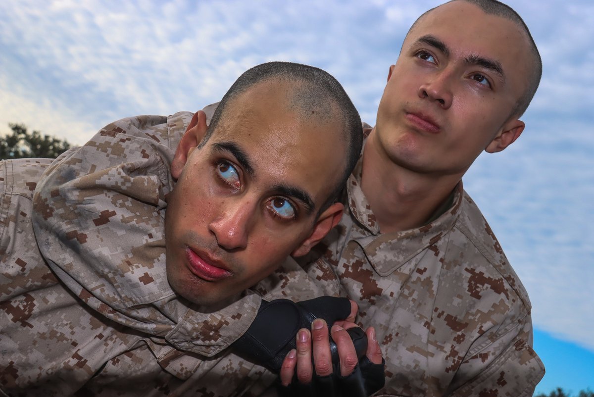 CorporalStock's tweet image. Delta Company Chokes #Apr032026Delta #Bootcamp #RecruitTraining