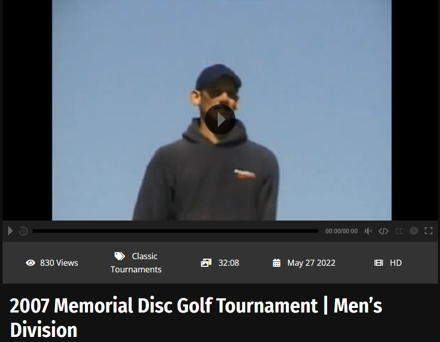 DiscGolfVids's tweet photo. Oldschool tournament footage - https://t.co/vjttUCamYy https://t.co/uh7VpFrqbp
