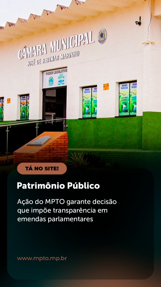 MPETocantins's tweet image. ☝️ Ação do MPTO garante decisão que impõe transparência em emendas parlamentares.

🖥️ x.gd/69Kyf

👉 Seus direitos foram desrespeitados?
📞 Ligue 127.

#MPTO #MPTOAtuante #Tocantins