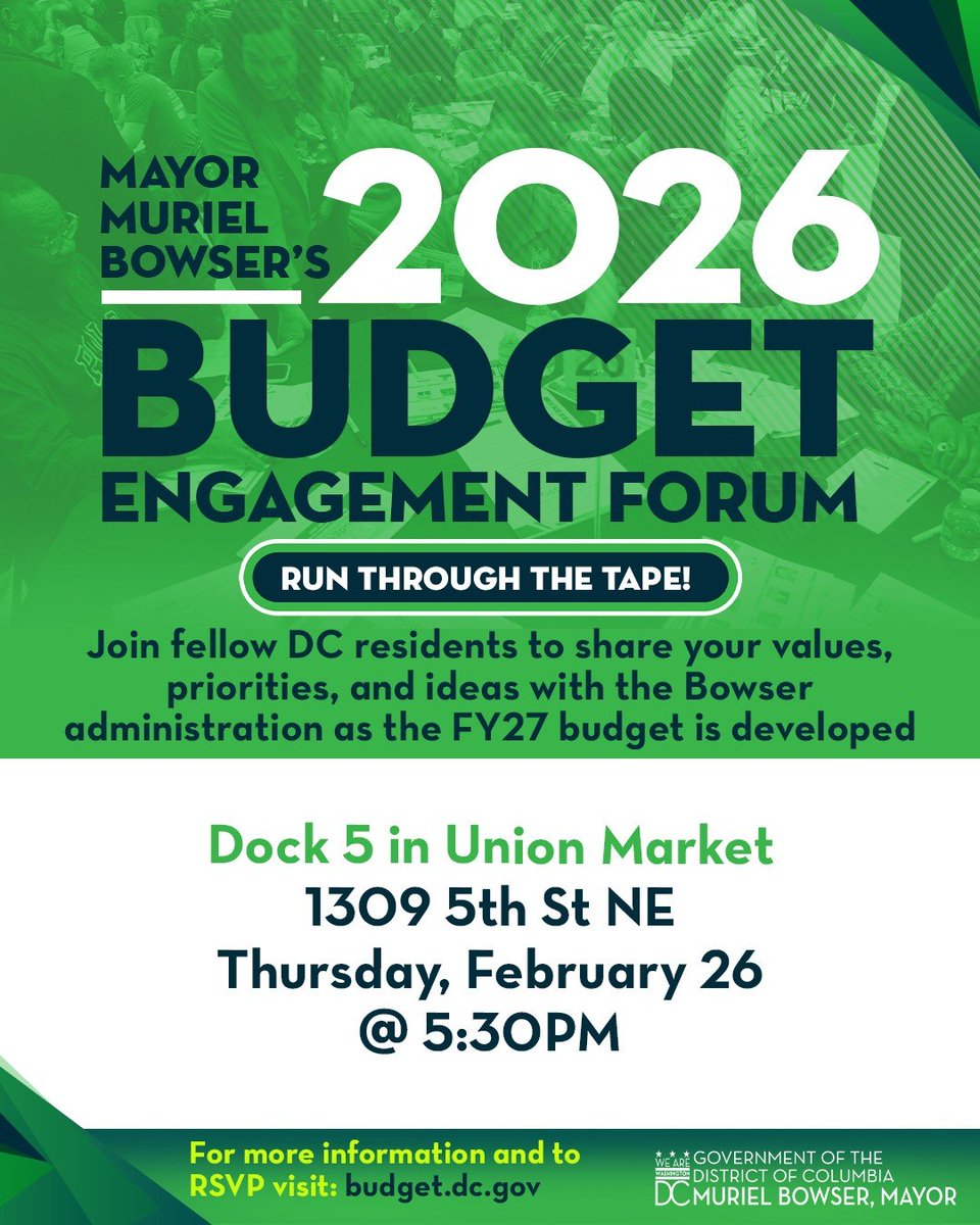 Mayor Muriel Bowser tweet media