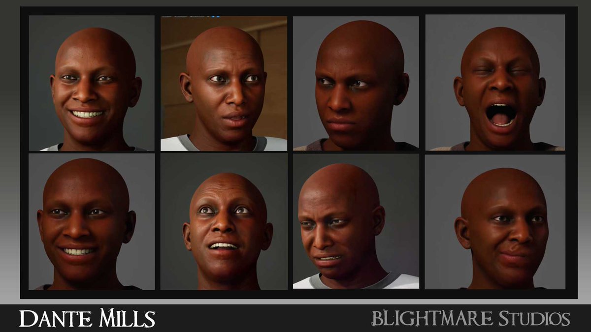 BLIGHTEMARE's tweet photo. Used metahuman to do character concepts, will be using these for paint overs to figure out hair, bruises, and different damage states
.
.
.
#unreal #metahuman #gamedev #blightmare #blightmarestudios https://t.co/4qPCjnqSEB