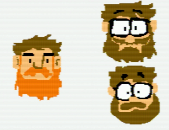 me and the boys in mario paint :)