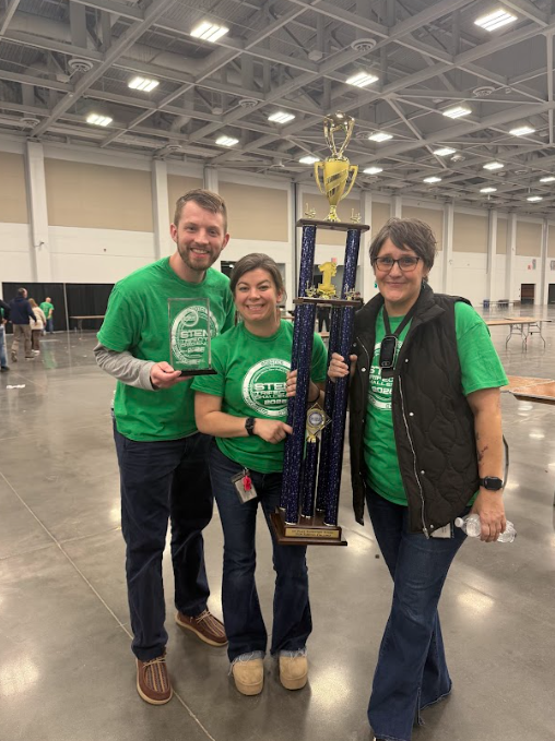 chhuff33's tweet photo. This year @CLESDolphins was a true #STEMTrifecta School. We had 3 robotics teams, 5 cyber security teams, and 1 maker expo team. Our robotics team won 1st place and our maker team won 3rd place out of all @vbschools. We’re so proud of their accomplishments! #vbits @anasmith_CLES5 https://t.co/yrRPLv5J6X