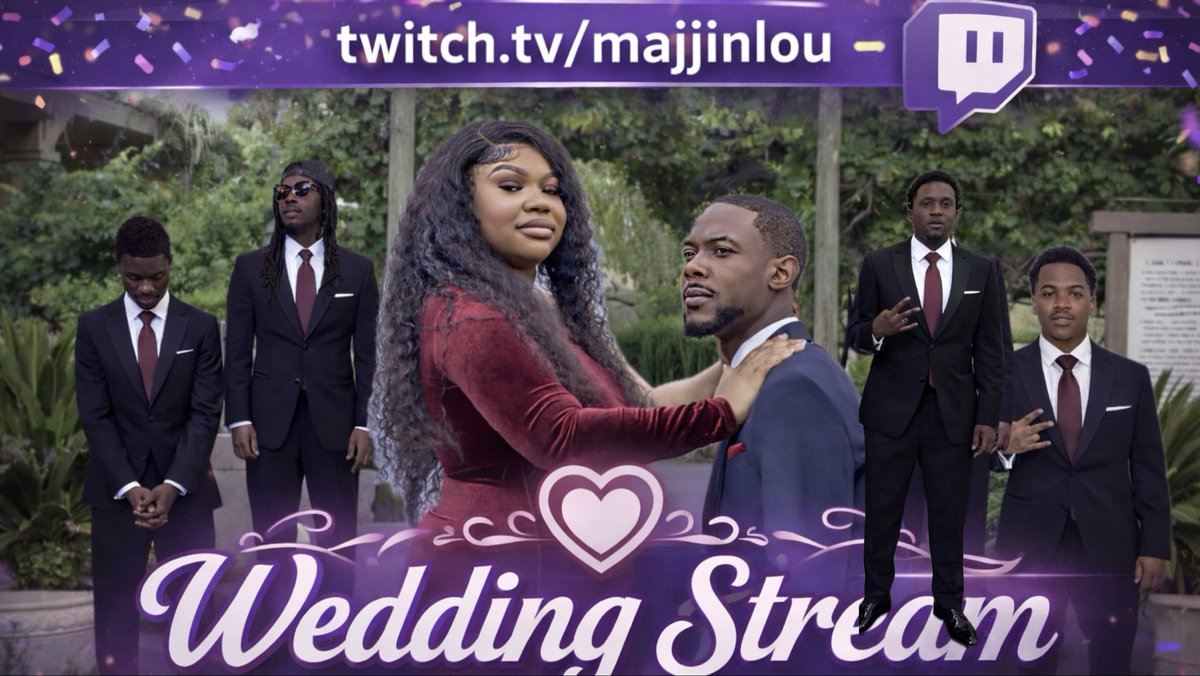 Tune In Tommorow At 3 For Bro Wedding Streaming On Twitch

twitch.tv/majjinlou

#LaCasaDeLosFamososCol3 #SOTU2026 #Budget2026 #oneสนั่นจอ2026 #GalaxyUnpacked #GUINZLY #Prada #OnitsukaTigerAW26 #GalaxyAI #BangChanxFENDI #wedding