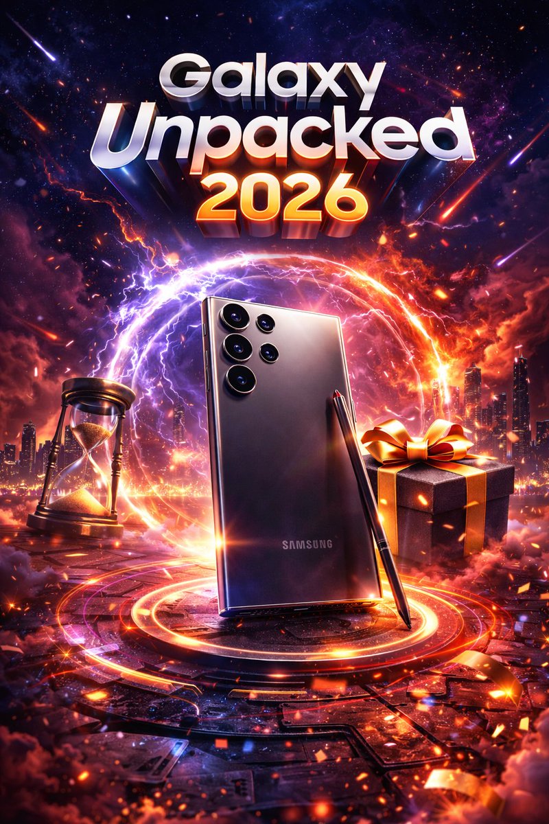 🚨🚨 بمناسبة الكشف عن سلسلة هواتف سامسونج Galaxy S26 الرائدة.😍

مسابقة رابعة وفرصة للفوز بهاتف Galaxy S25 Ultra هدية 🎁📱

الشروط بسيطة جدًا:
- رتويت للبوست
- شارك في هاشتاق #GalaxyAI

موفقين ياحبايب💙

اعلان