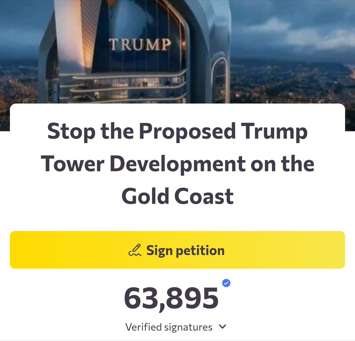 So far there are 63,895 people with TDS in Australia.